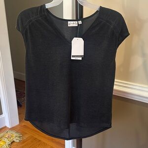 Wonderly Dark Gray Short Sleeve Tee